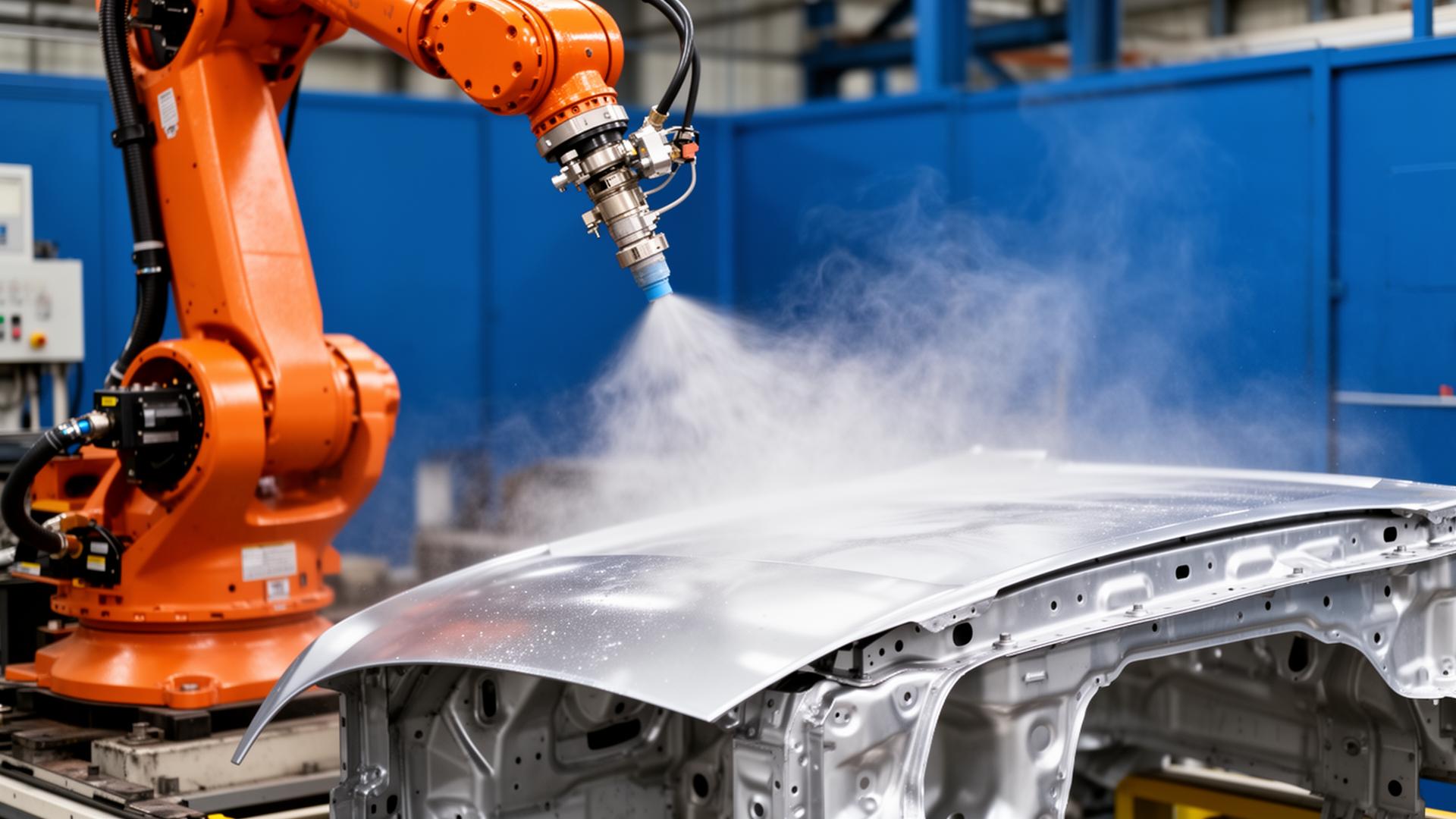 Industrial robotic painting applications